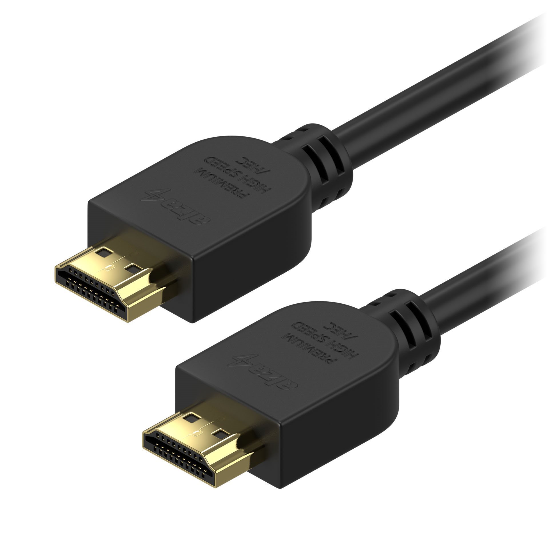 AlzaPower Core Premium HDMI 2.0 High Speed 4K 2m fekete