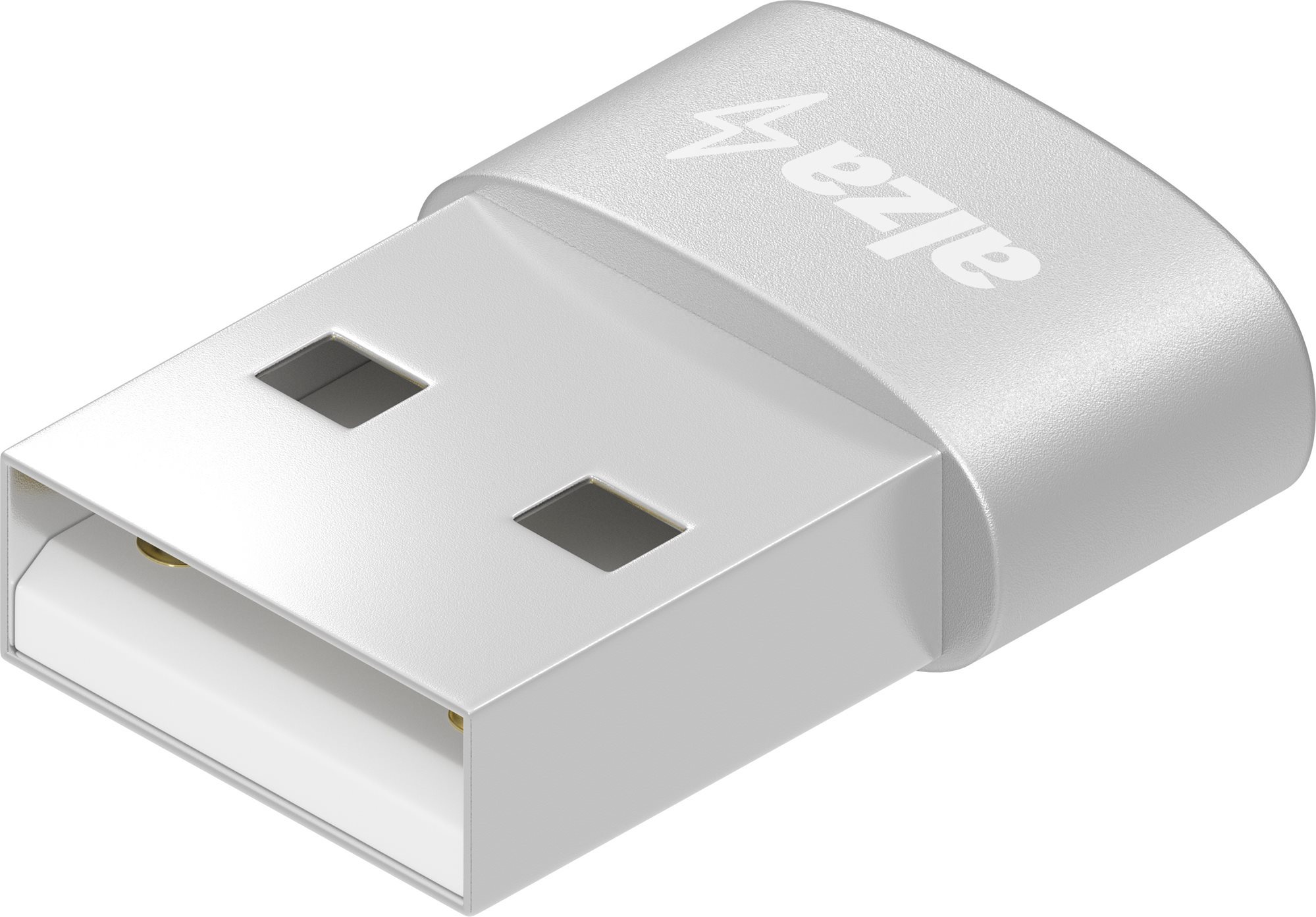 AlzaPower USB-A (M) to USB-C (F) 2.0, fehér
