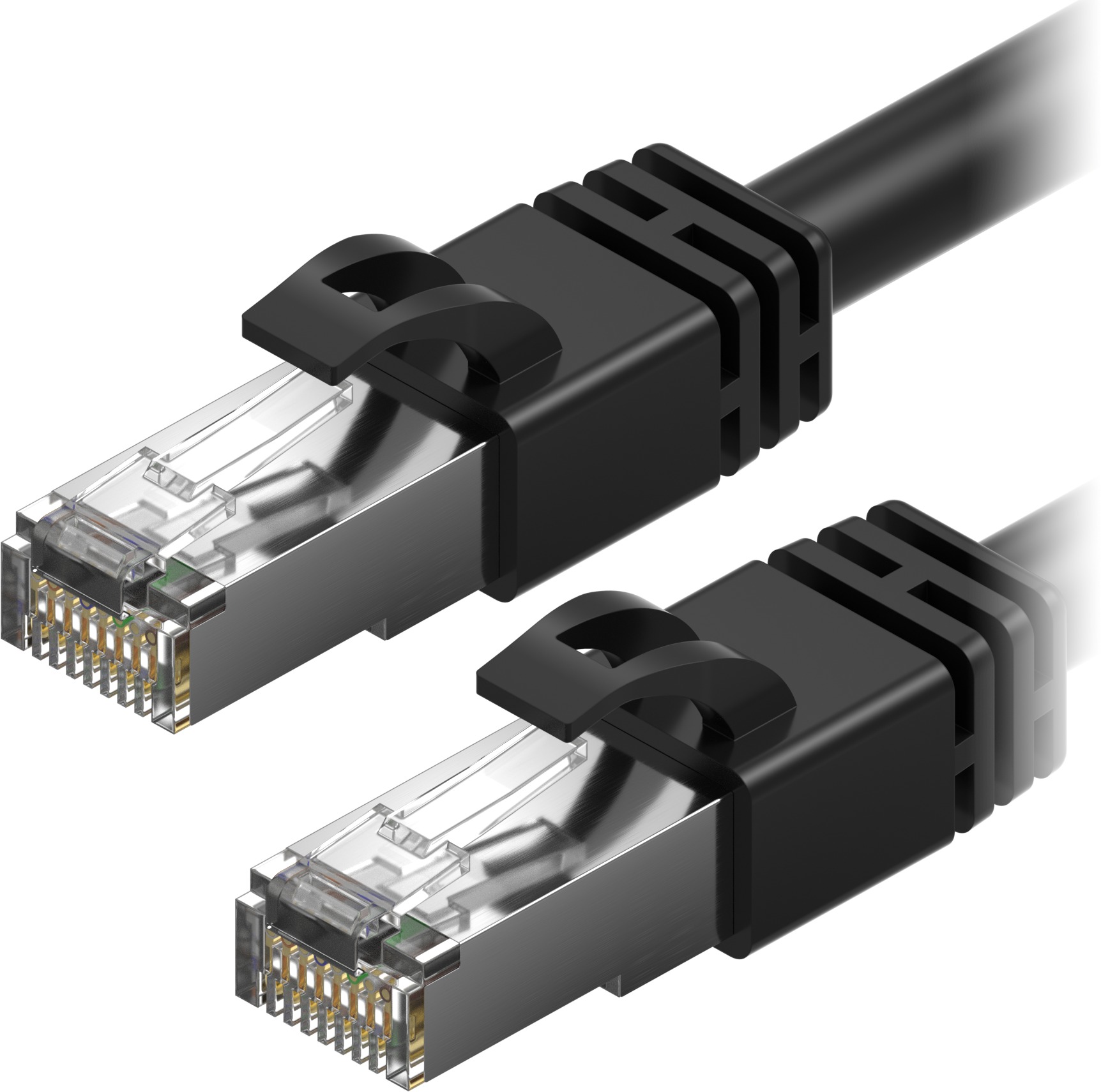 AlzaPower Patch CAT7 S/FTP 3m - fekete