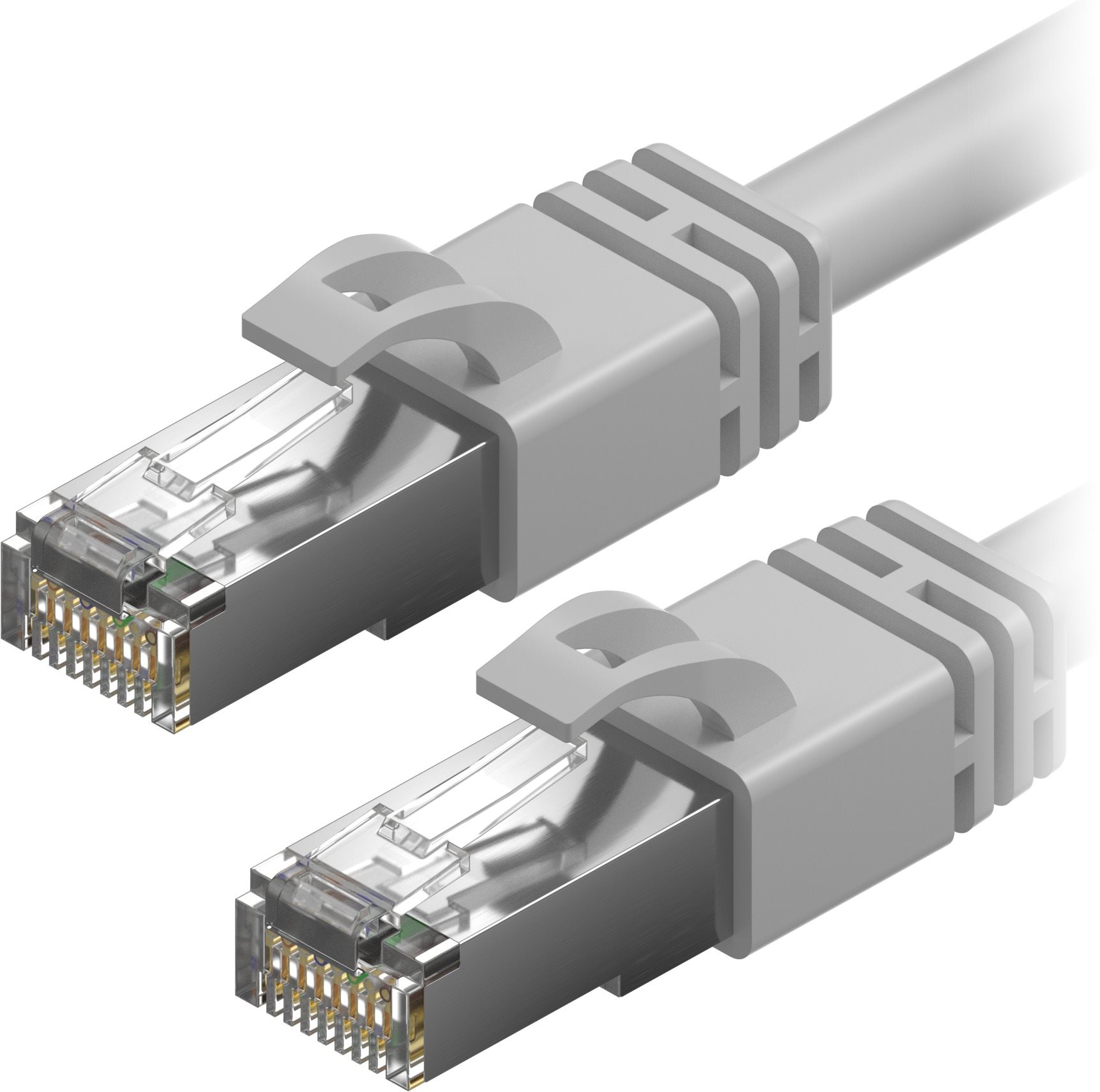 AlzaPower Patch CAT7 S/FTP 7m - szürke