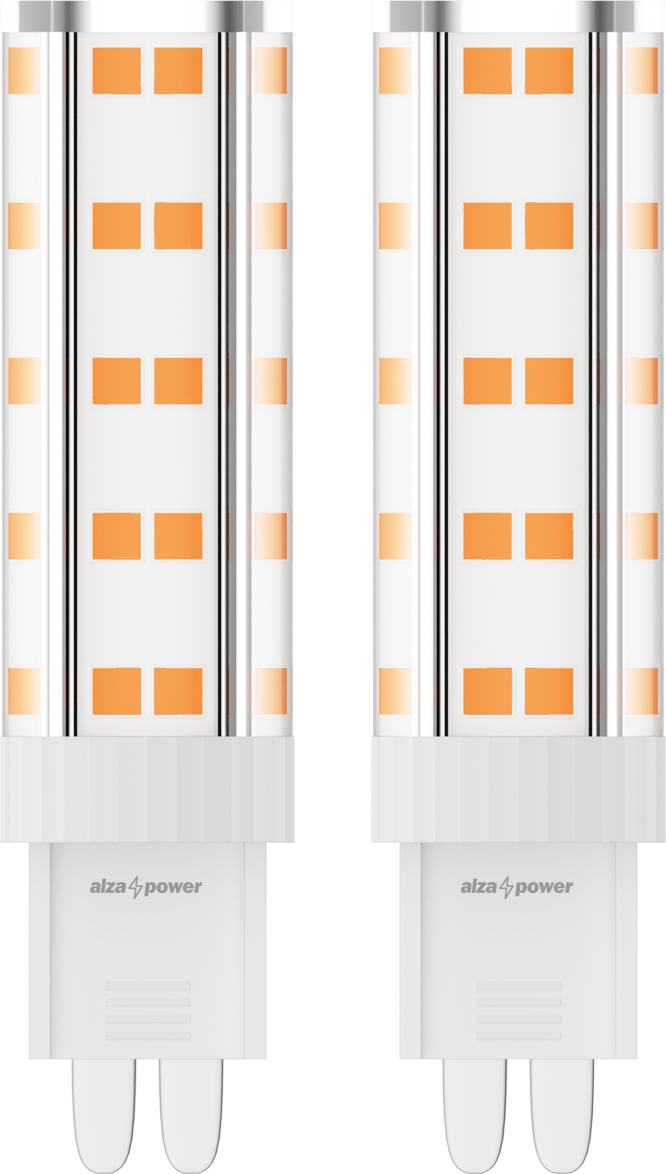 AlzaPower LED 4,2-40W, G9, 2700K, szett, 2db