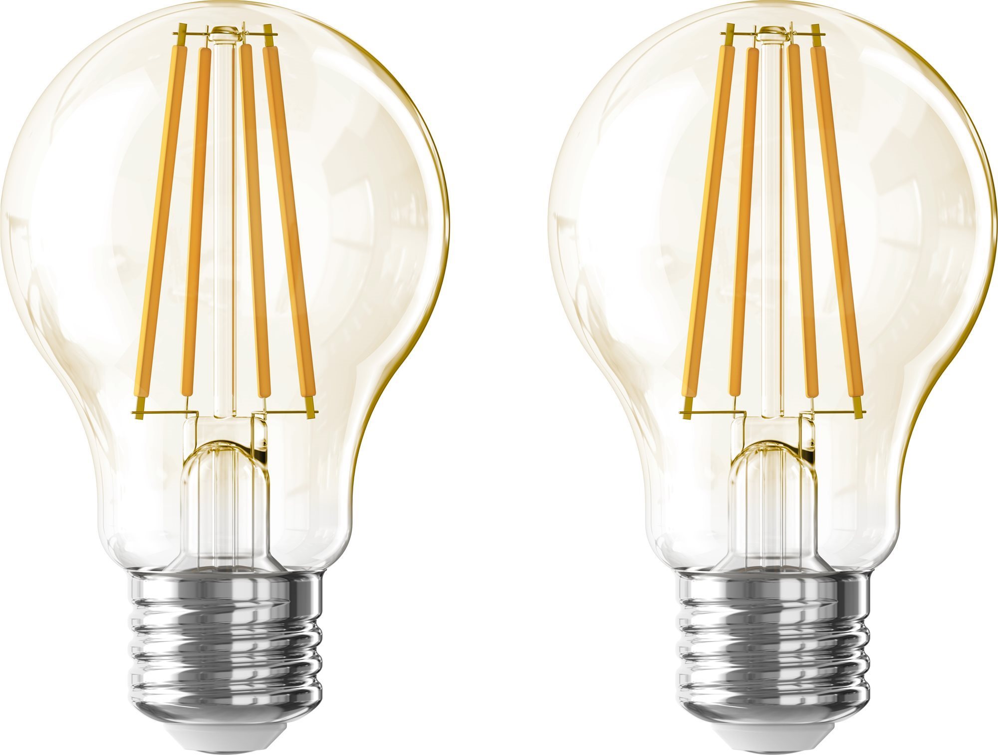 Alza Power LED 8-75 W, E27, 2700 K, Amber Filament, 2 db