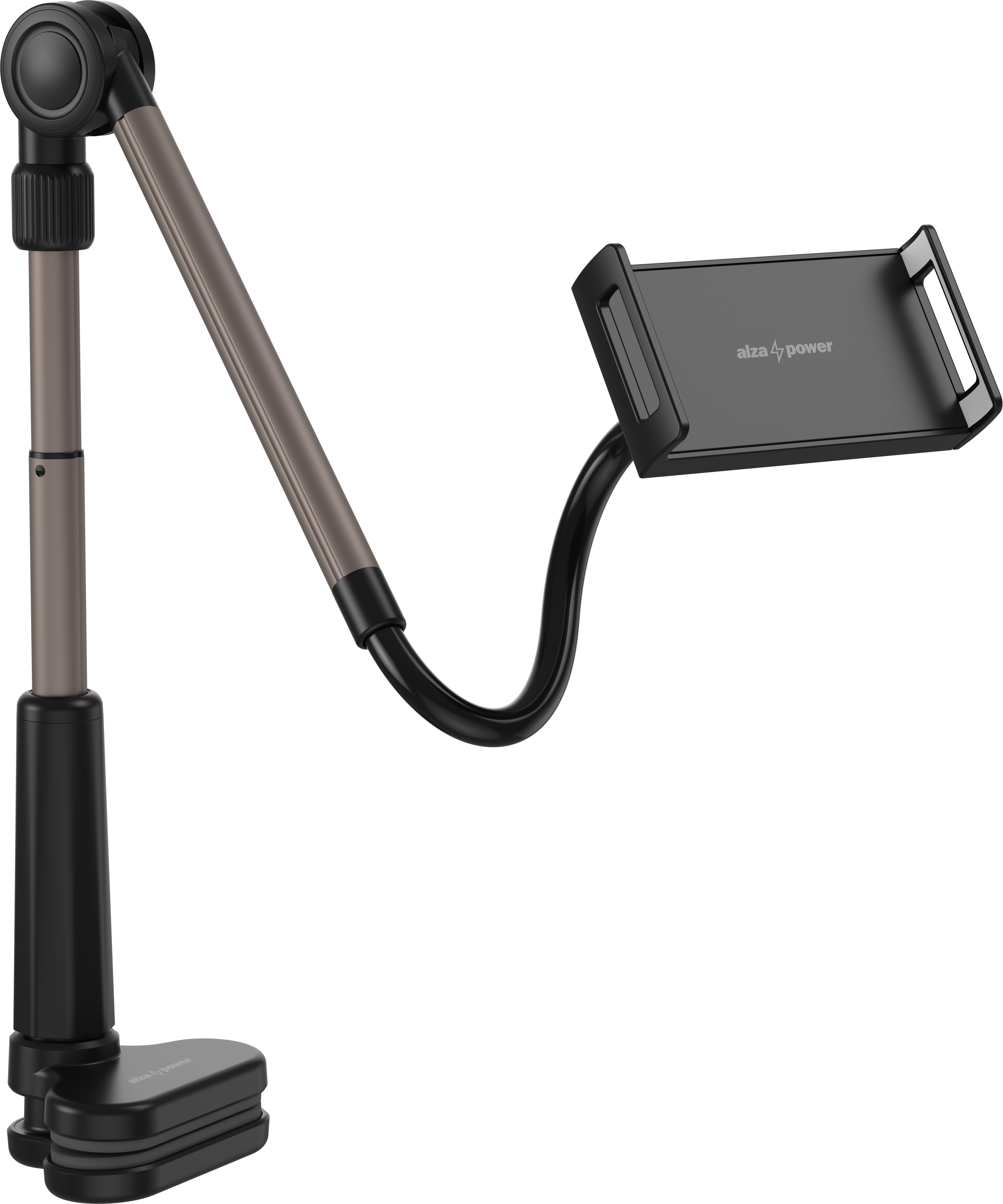 AlzaPower Tablet Holder on Table ACC100T - fekete
