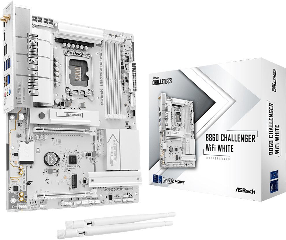 ASRock B860 Challenger WiFi7 White