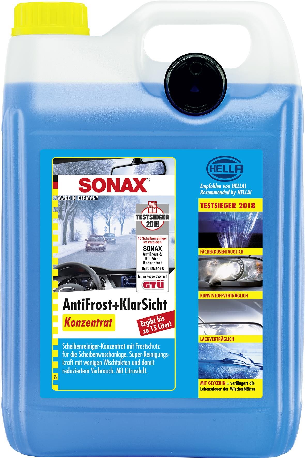Sonax téli ablakmosó koncentrátum, 5 l