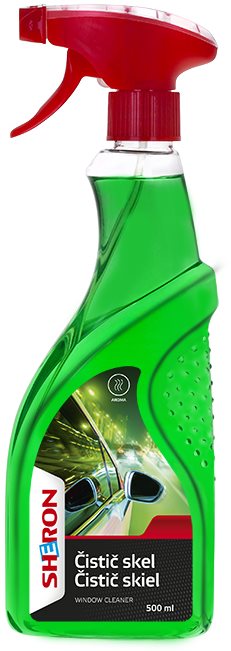 SHERON szélvédő- és üvegtisztító, 500 ml, PET-spray