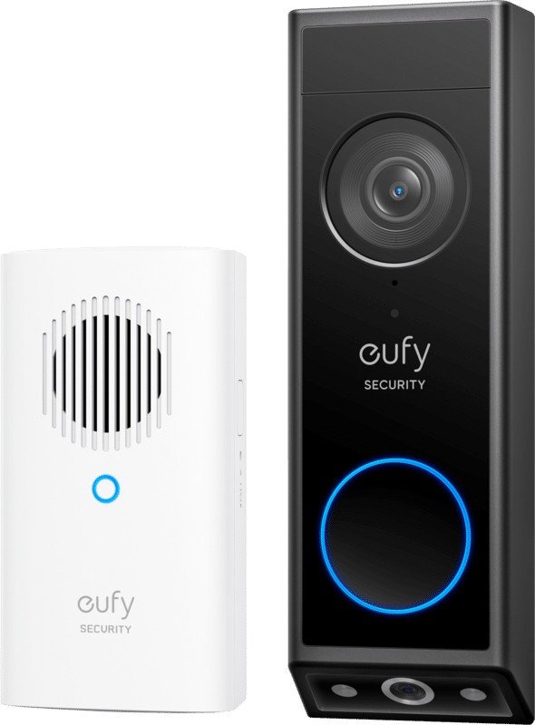 Anker Eufy E340 otthoni videócsengő belső csengővel, fekete szín