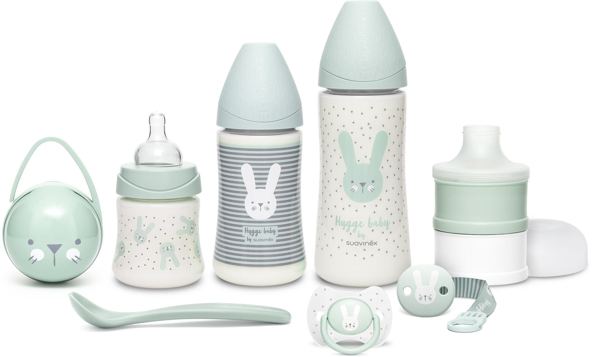 Suavinex Hygge újszülött szett Welcome - zöld
