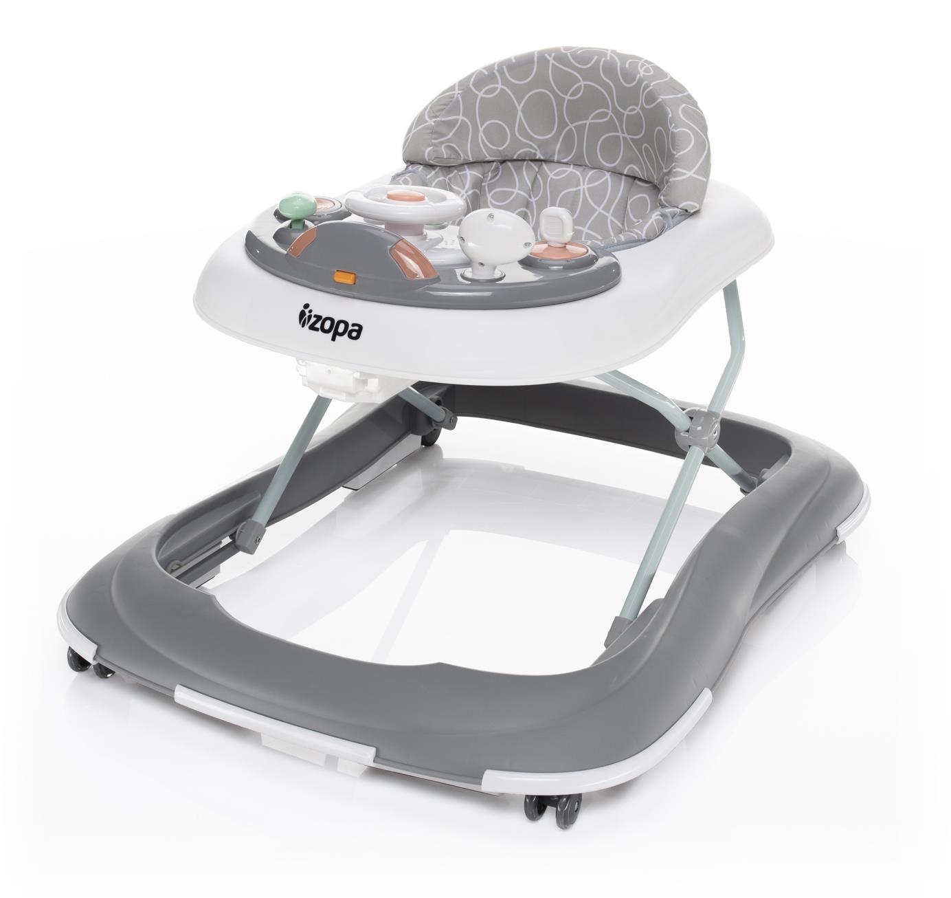 Zopa Fiesta Bébikomp - Grey/White