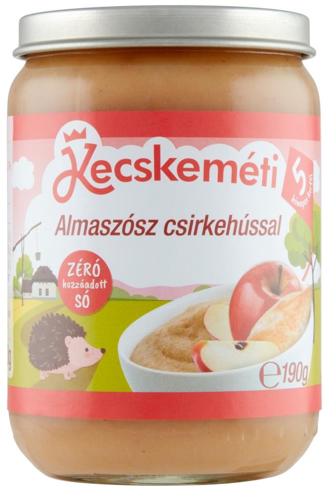 KECSKEMÉTI Almaszósz csirkehússal 190g