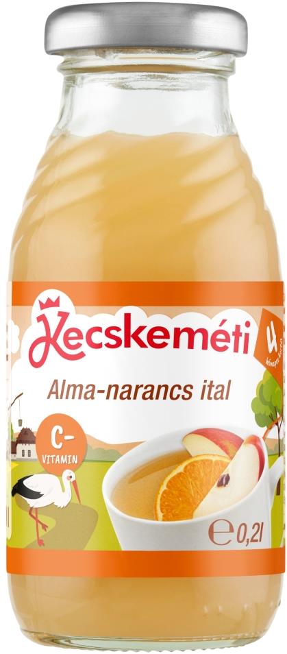 KECSKEMÉTI Alma-narancs ital 200 ml