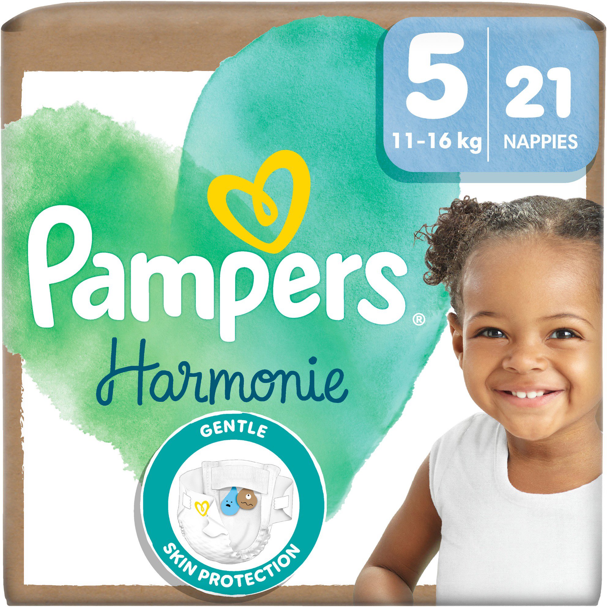 PAMPERS Harmonie 5-ös méret (21 darab)