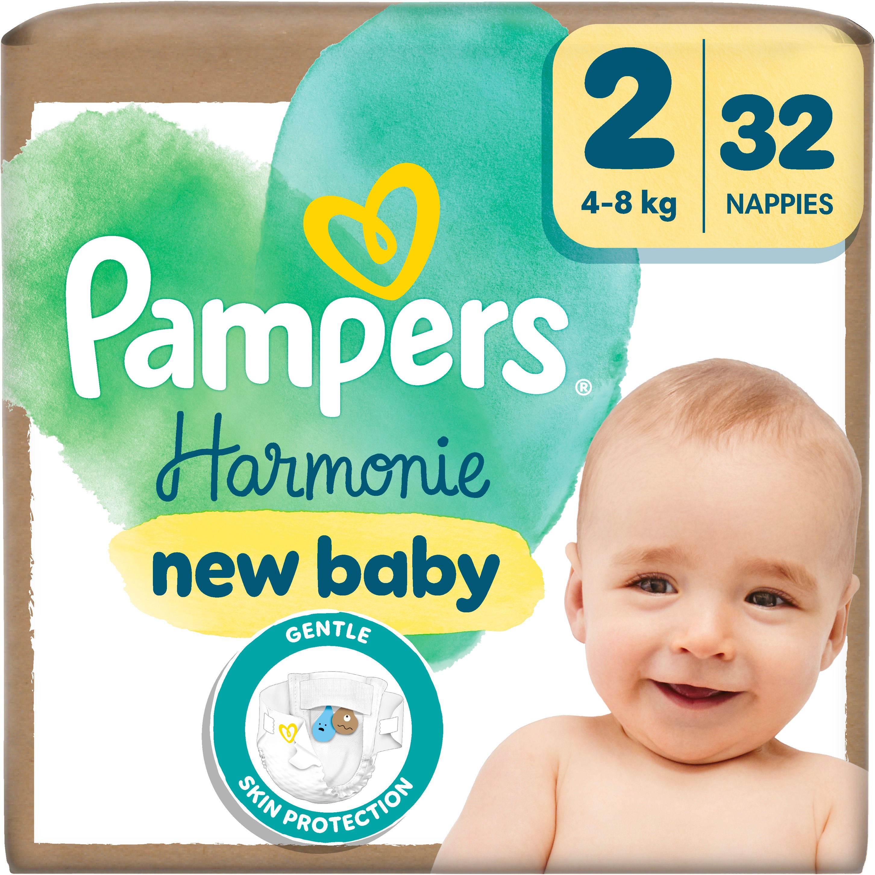 PAMPERS Harmonie 2-es méret (32 darab)