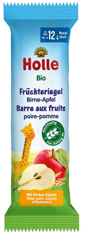 HOLLE Bio gyümölcsszelet alma-körte 25 g