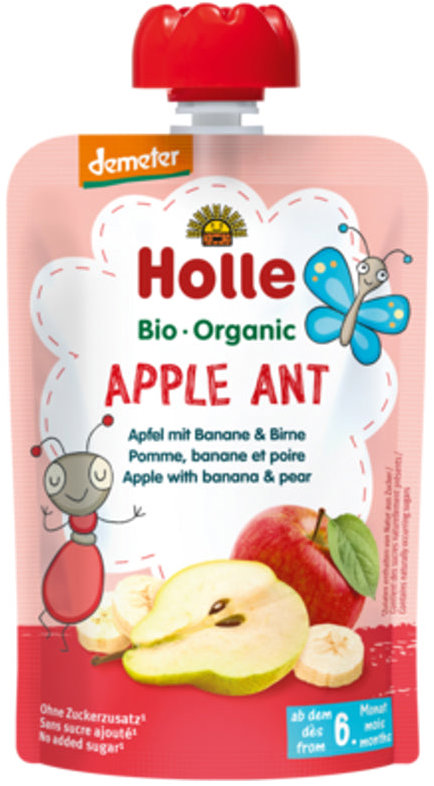 HOLLE Bio alma, banán, körte 100 g
