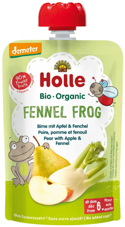 HOLLE Bio körtével, almával és édesköménnyel 100 g