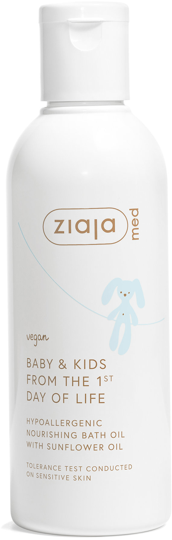 ZIAJA Med Baby&Kids hipoallergén tápláló fürdőolaj 200 ml