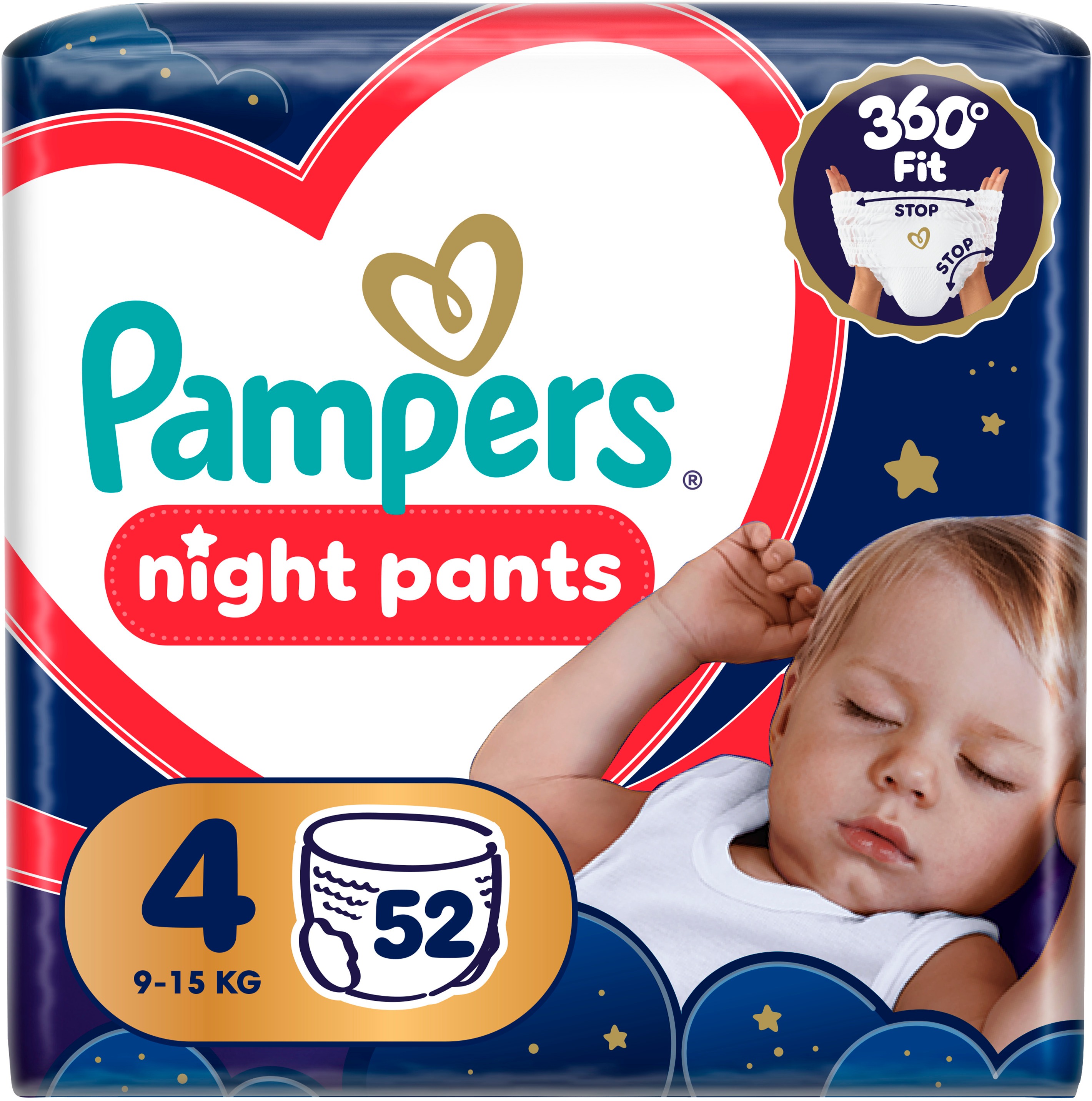 PAMPERS Pants Night 4 (52 db)