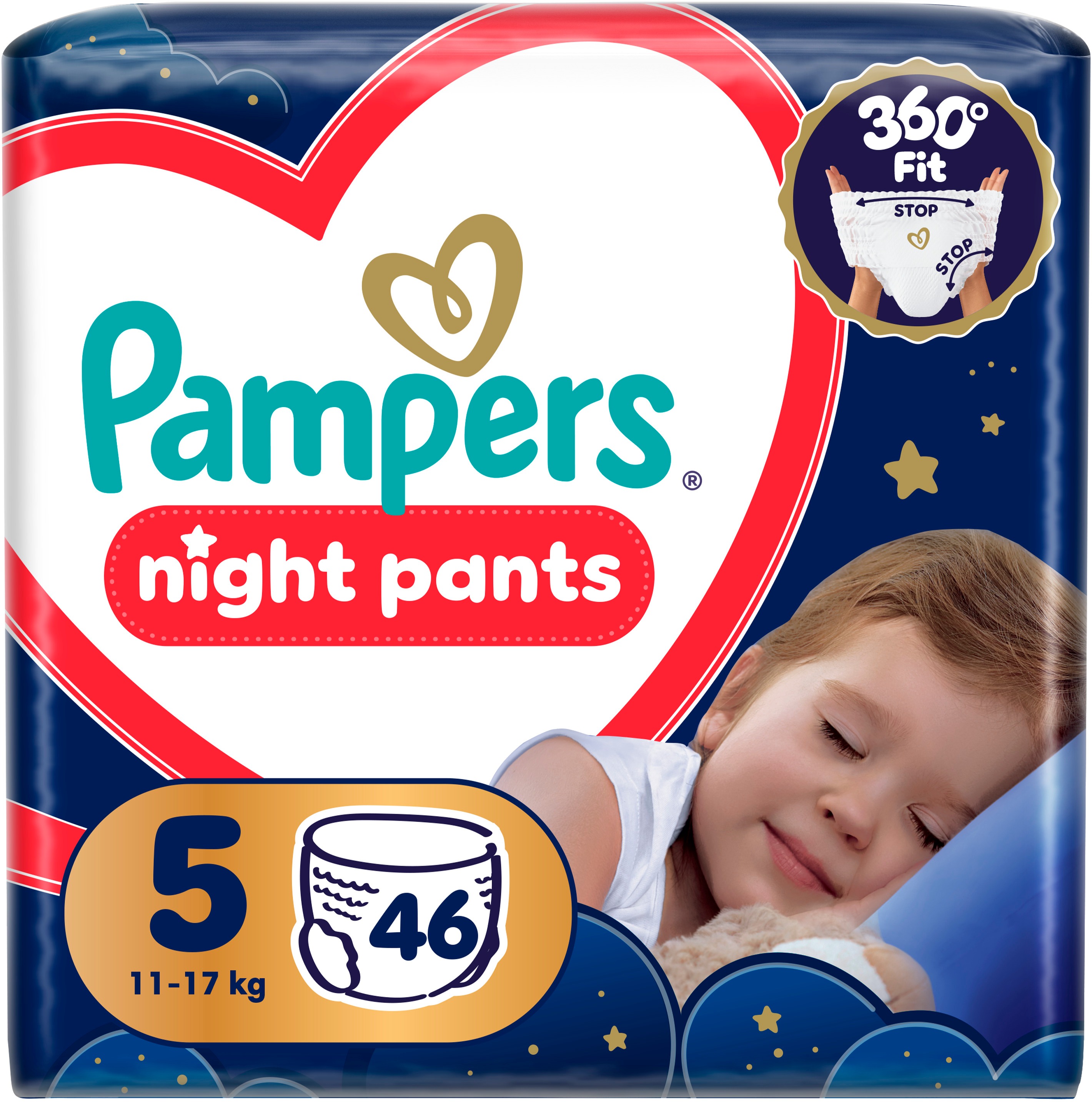 PAMPERS Pants Night 5 (46 db)