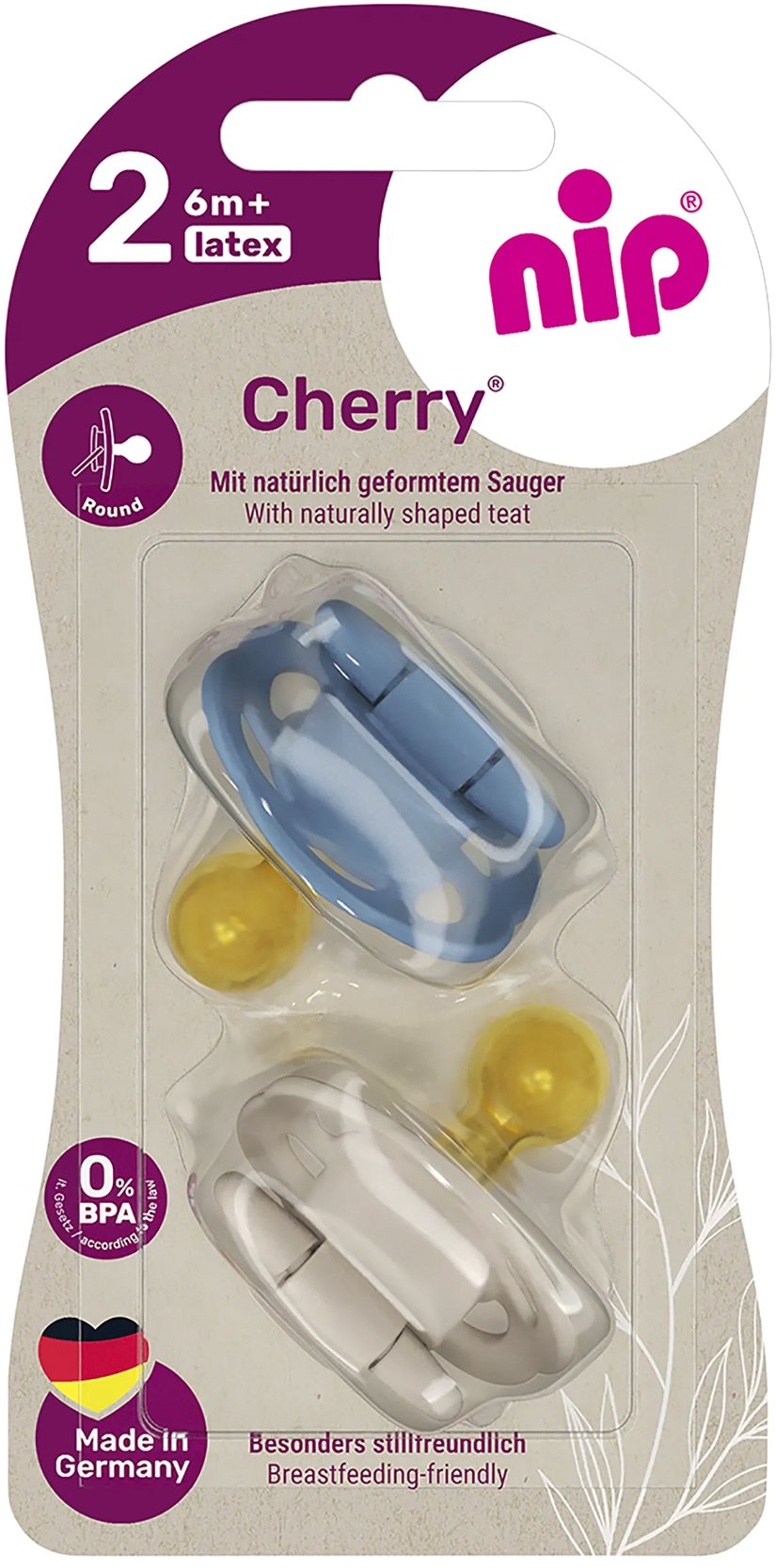 NIP Cherry Brown/Brown, 6 hó+, 2 db