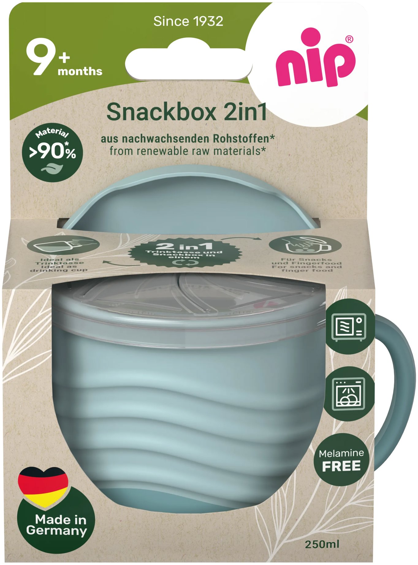 NIP Nature Line 2in1 Blue, 9 hó+