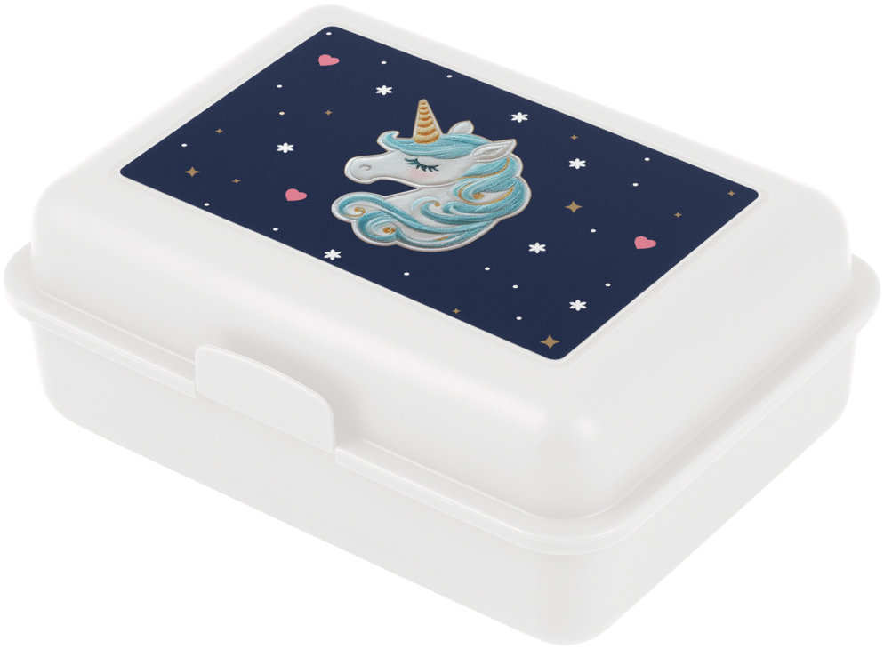 BAAGL Box uzsonnás doboz Unicorn Gold