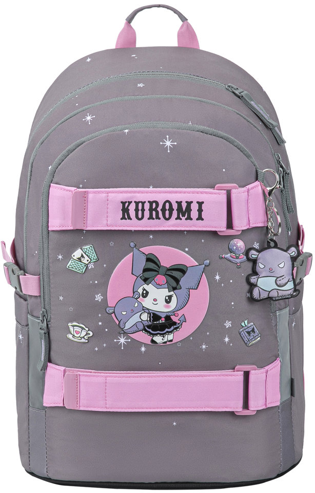 Baagl Skate iskolai hátizsák - Kuromi Grey GRS