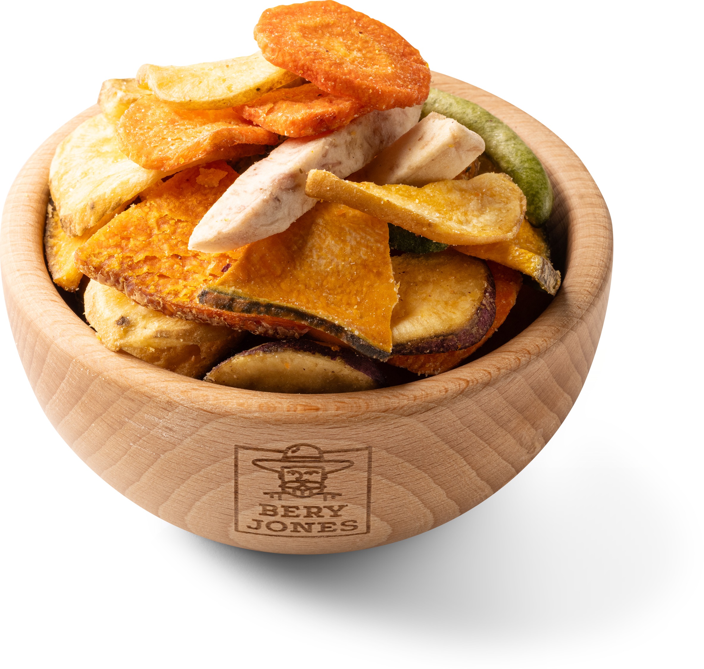 Bery Jones Wasabi ízű zöldségchips, 100g