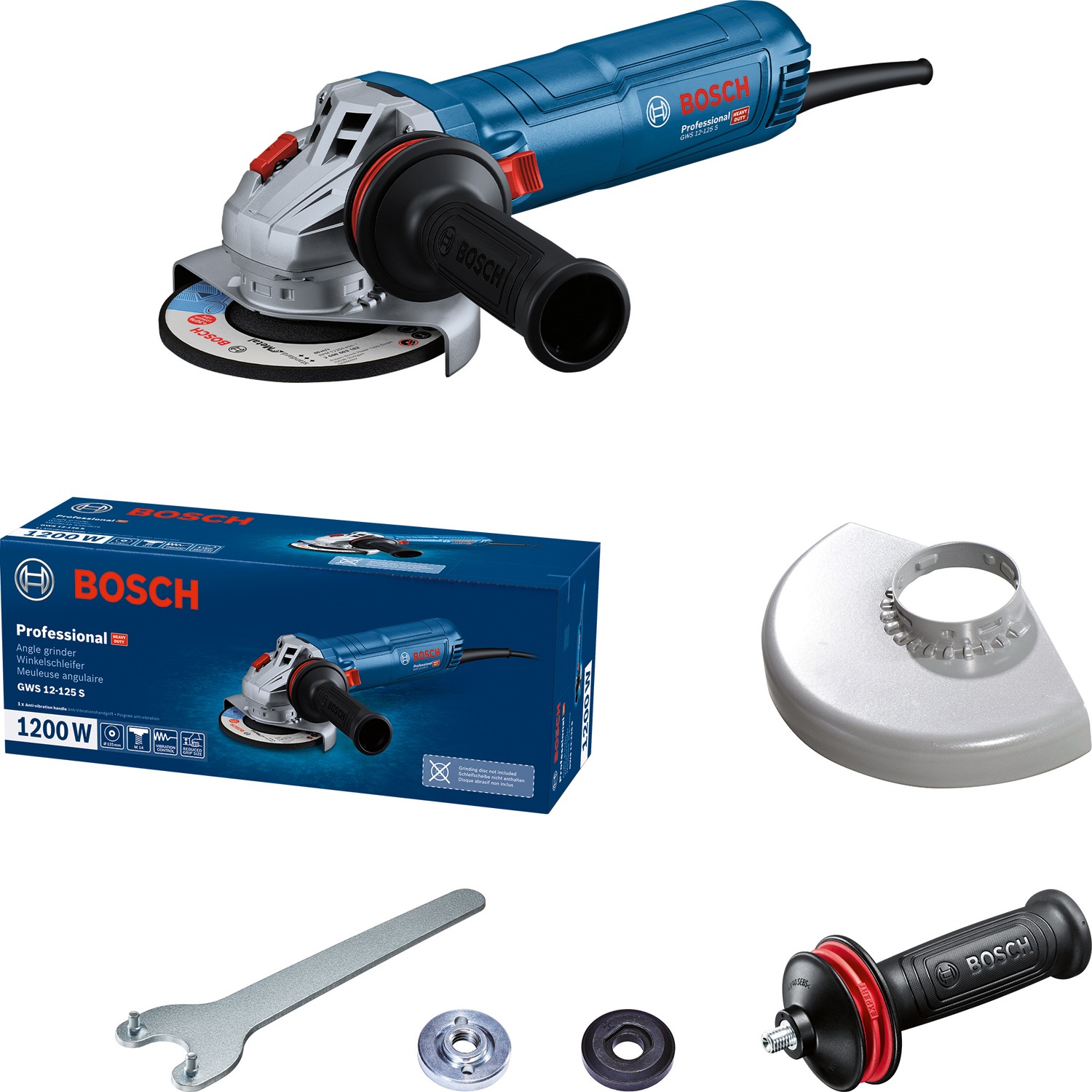 Bosch GWS 12-125 S Professional (0.601.3A6.020)