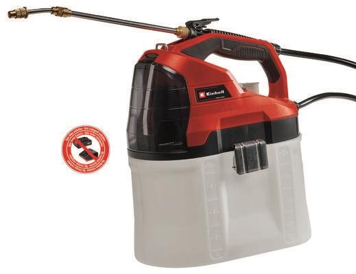 EINHELL akkumulátoros permetező GE-WS 18/75 Li-Solo, 3425220 (akku nélkül)