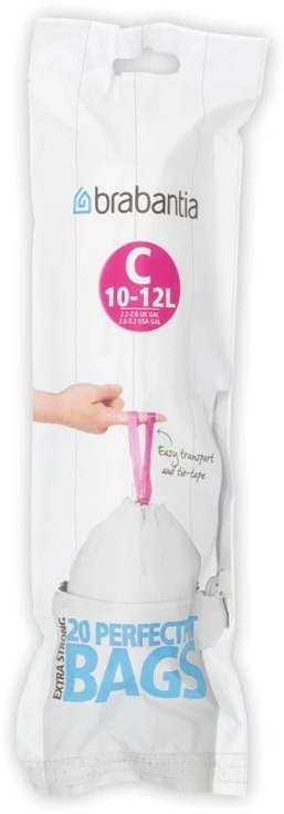 Brabantia PerfectFit zsákok 10 - 12 l ©, 20 darab, tekercses