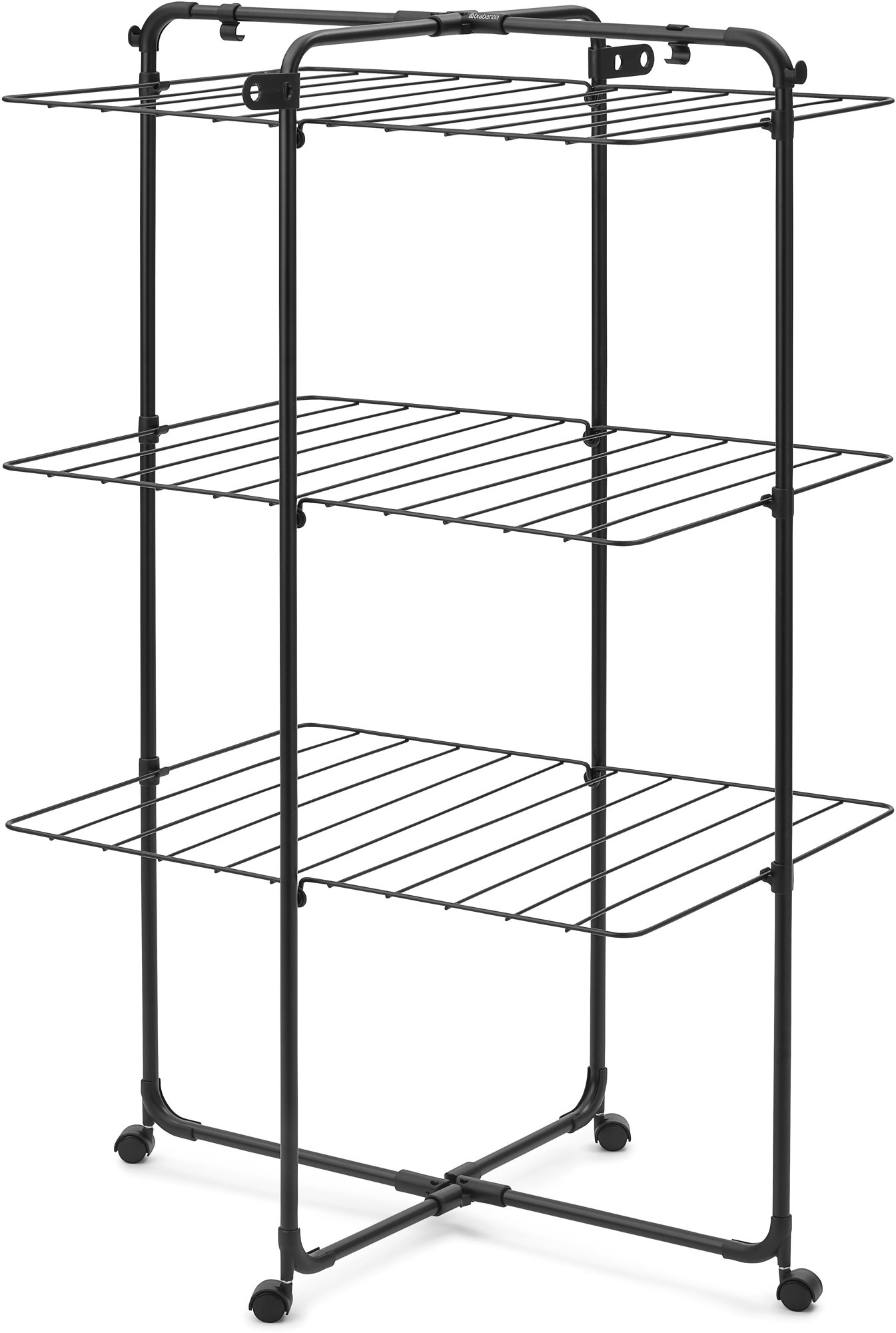 Brabantia HangOn Tower ruhaszárító, 23 m, matt fekete