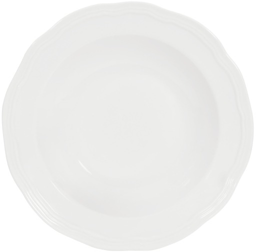 Casa Domani Florence Scallop RIM levesestányér szett, 23,5 cm, 6 darab
