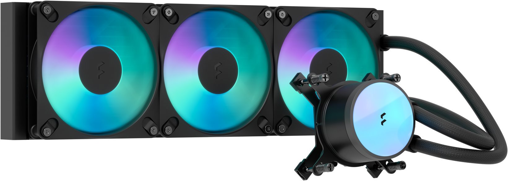 FRACTAL DESIGN Radius 360 RGB Black