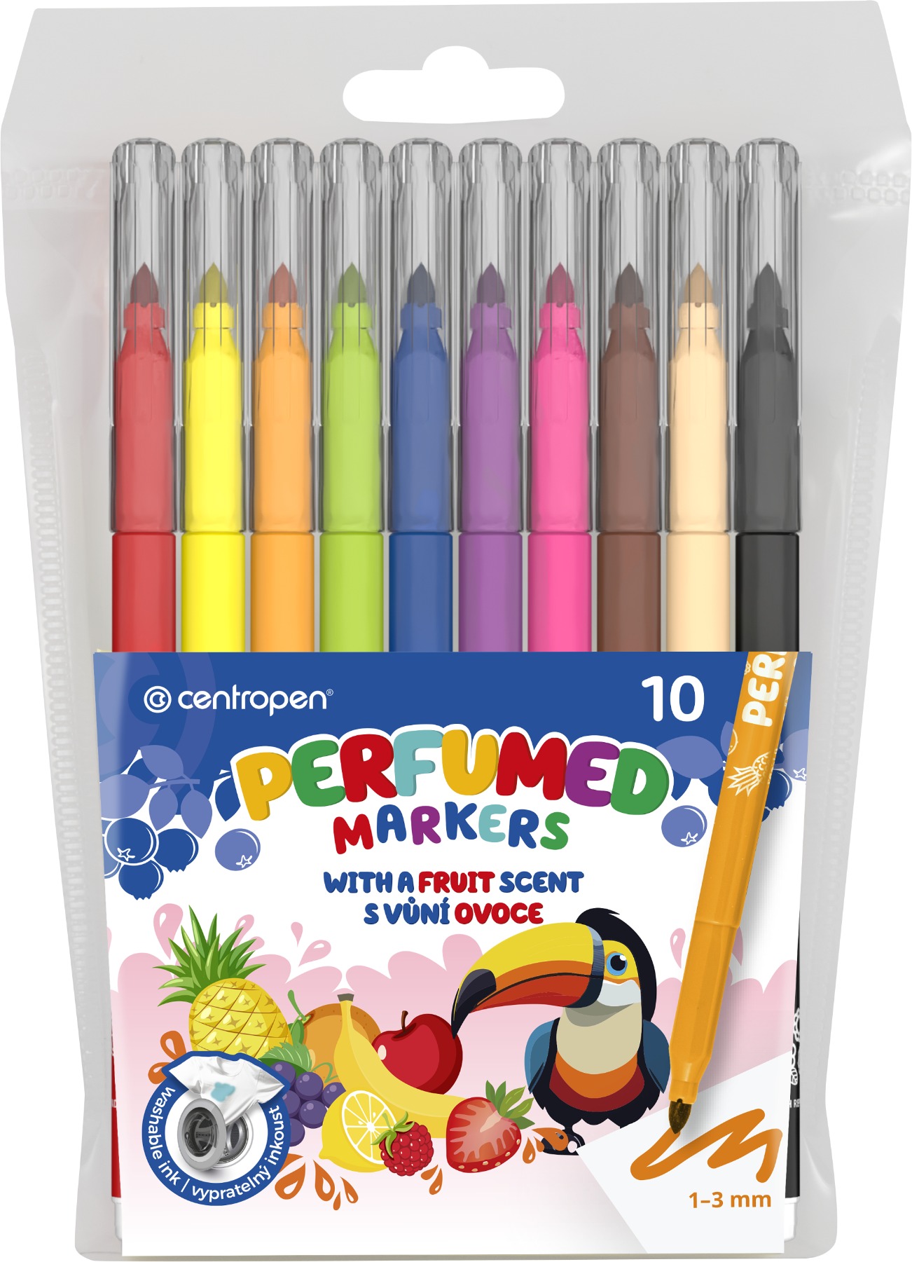 CENTROPEN 2589 illatos filctoll készlet, 10 darabos