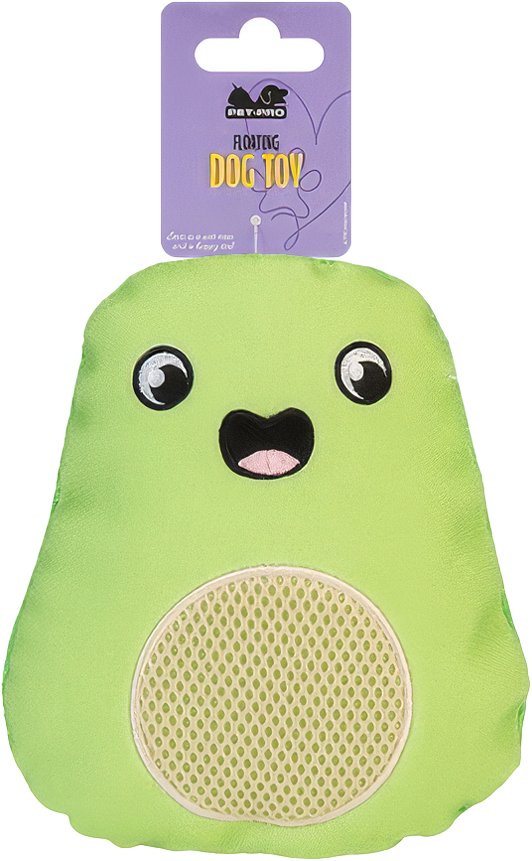 Pet Pro úszó kutya játék - avokádó, 19 cm
