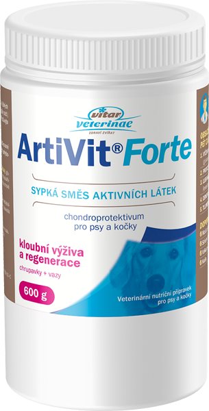 Vitar Veterinae Artivit Forte extra erős, 600 g