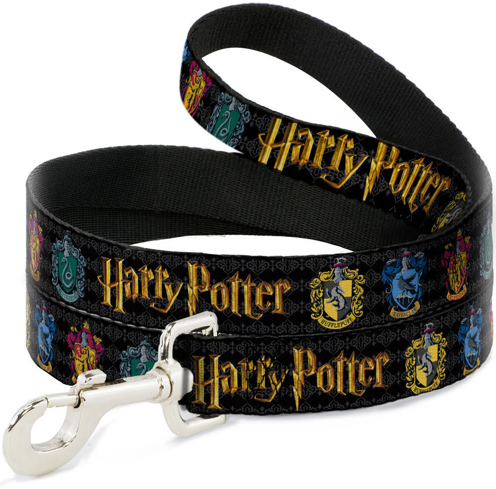 Buckle Down strapabíró kutyapóráz, 180 cm hosszú, Harry Potter