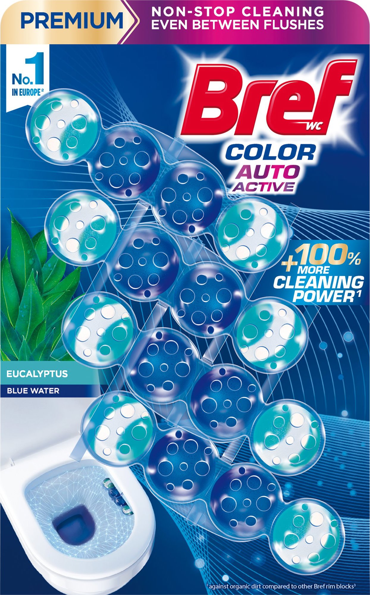 BREF Color Auto Active Eucalyptus 4× 50g