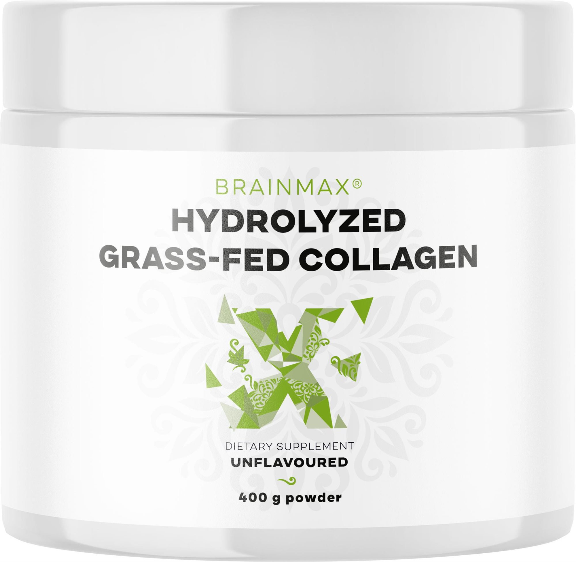 BrainMax hidrolizált GrassFed kollagén, 400g