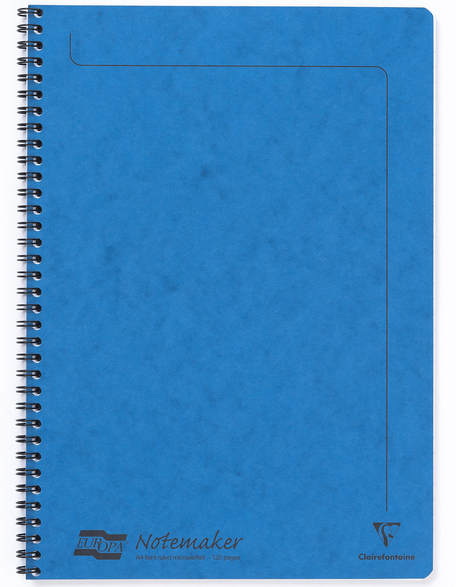 Clairefontaine Europa A4, vonalas, 60 lap, kék