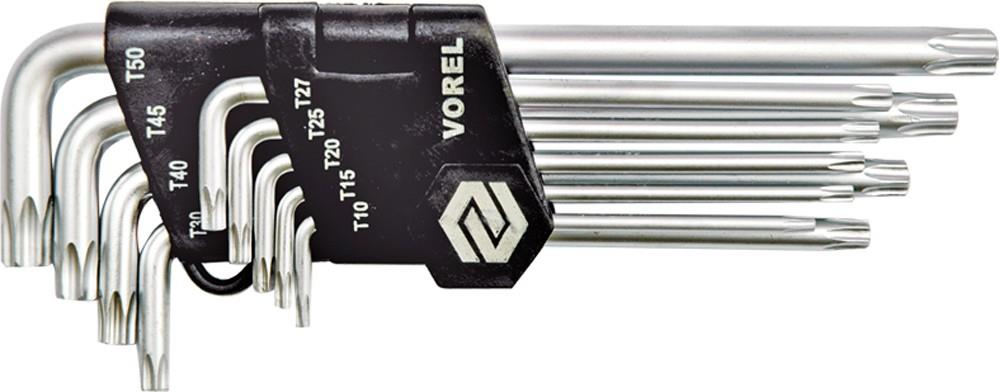VOREL TORX 9 db-os kulcskészlet