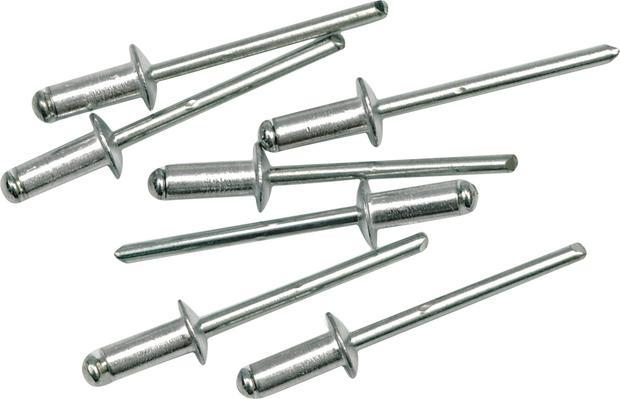 VOREL, alumínium, 4,8×12,7 mm, 50 darab