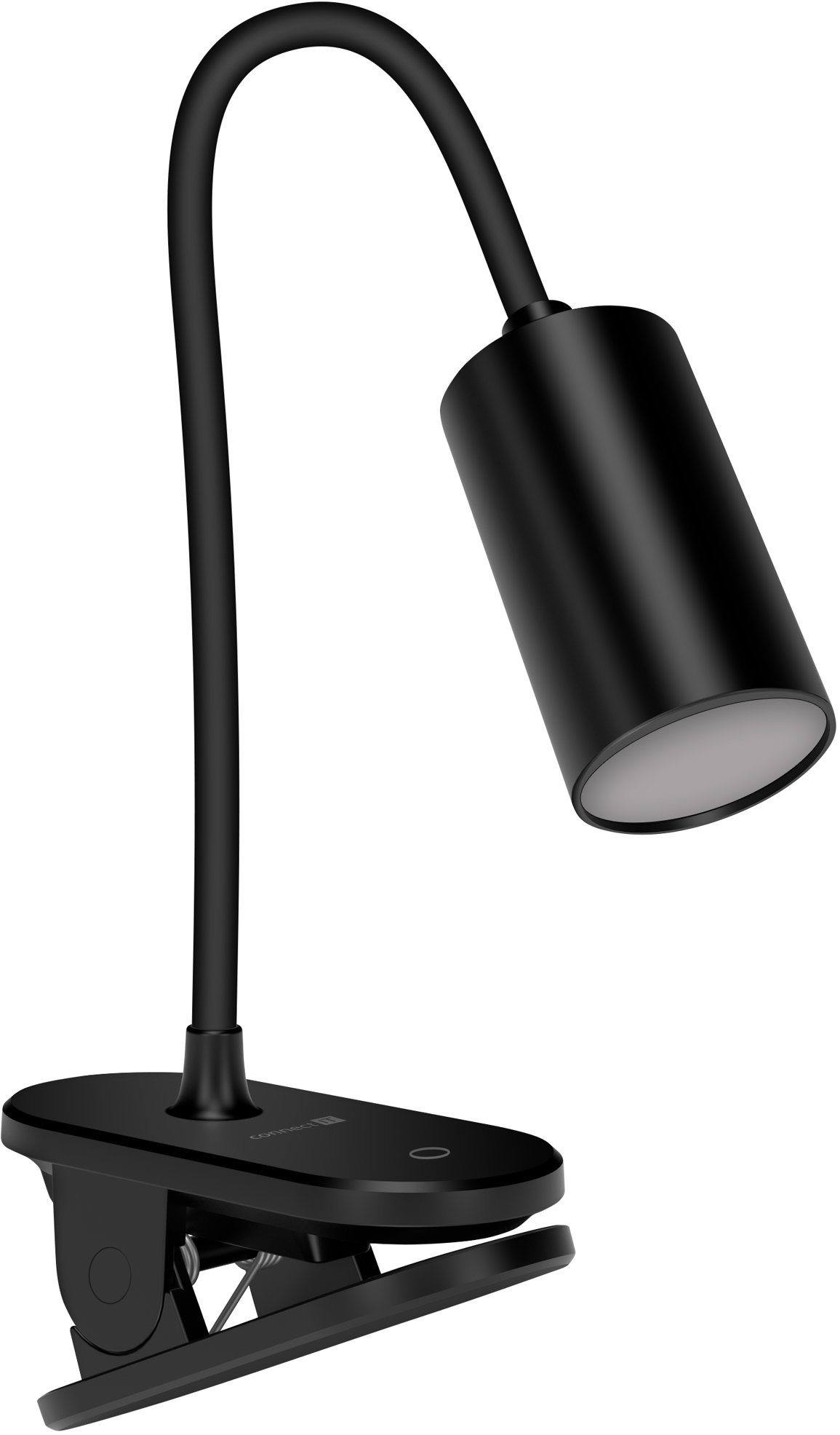 Connect IT CLIP 2 Csíptetős LED lámpa, fekete