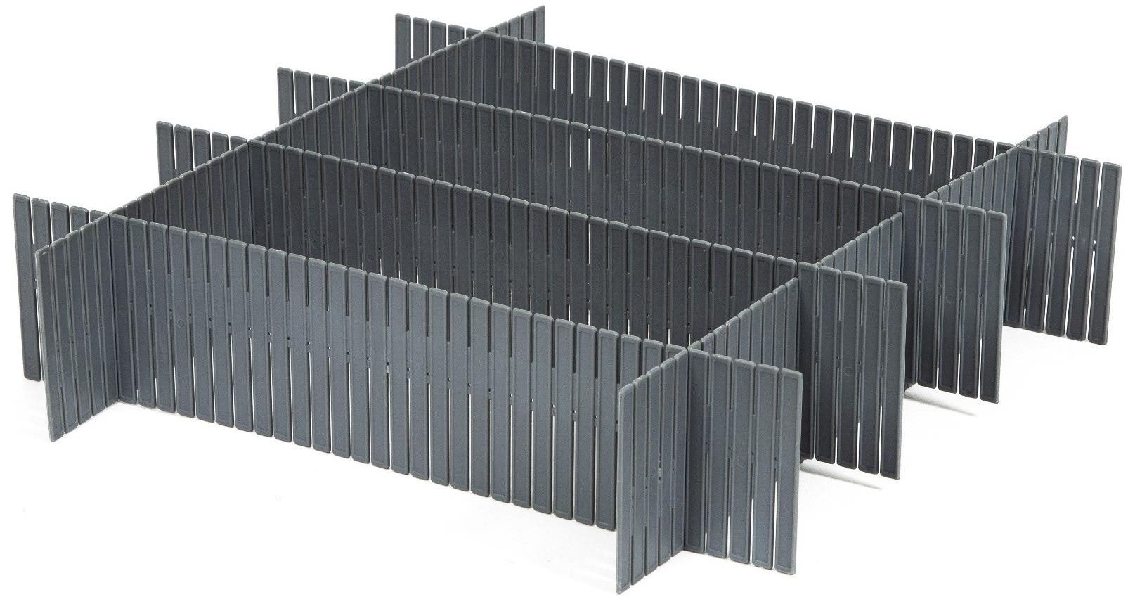 Compactor Free Fiók rendszerező, szürke