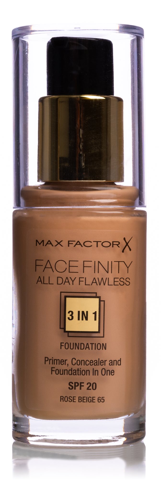 MAX FACTOR Facefinity All Day Flawless 3in1 Foundation SPF20 80 Bronze 30 ml