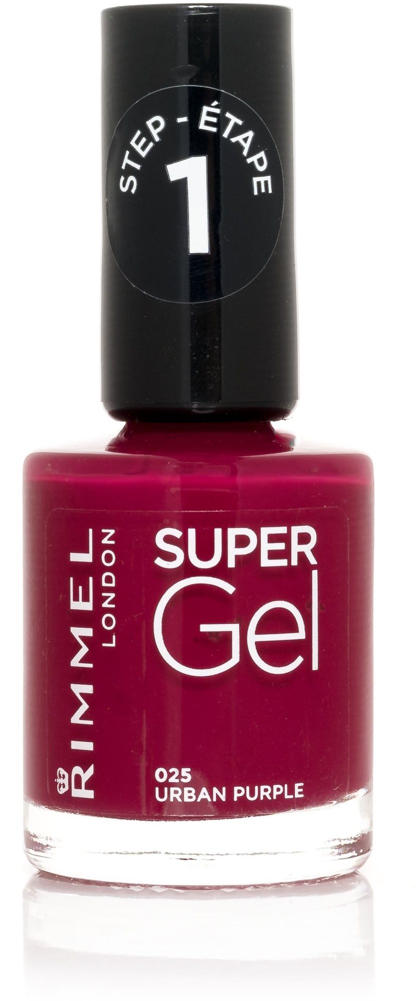 RIMMEL LONDON Super Gel 025 Urban Purple 12 ml