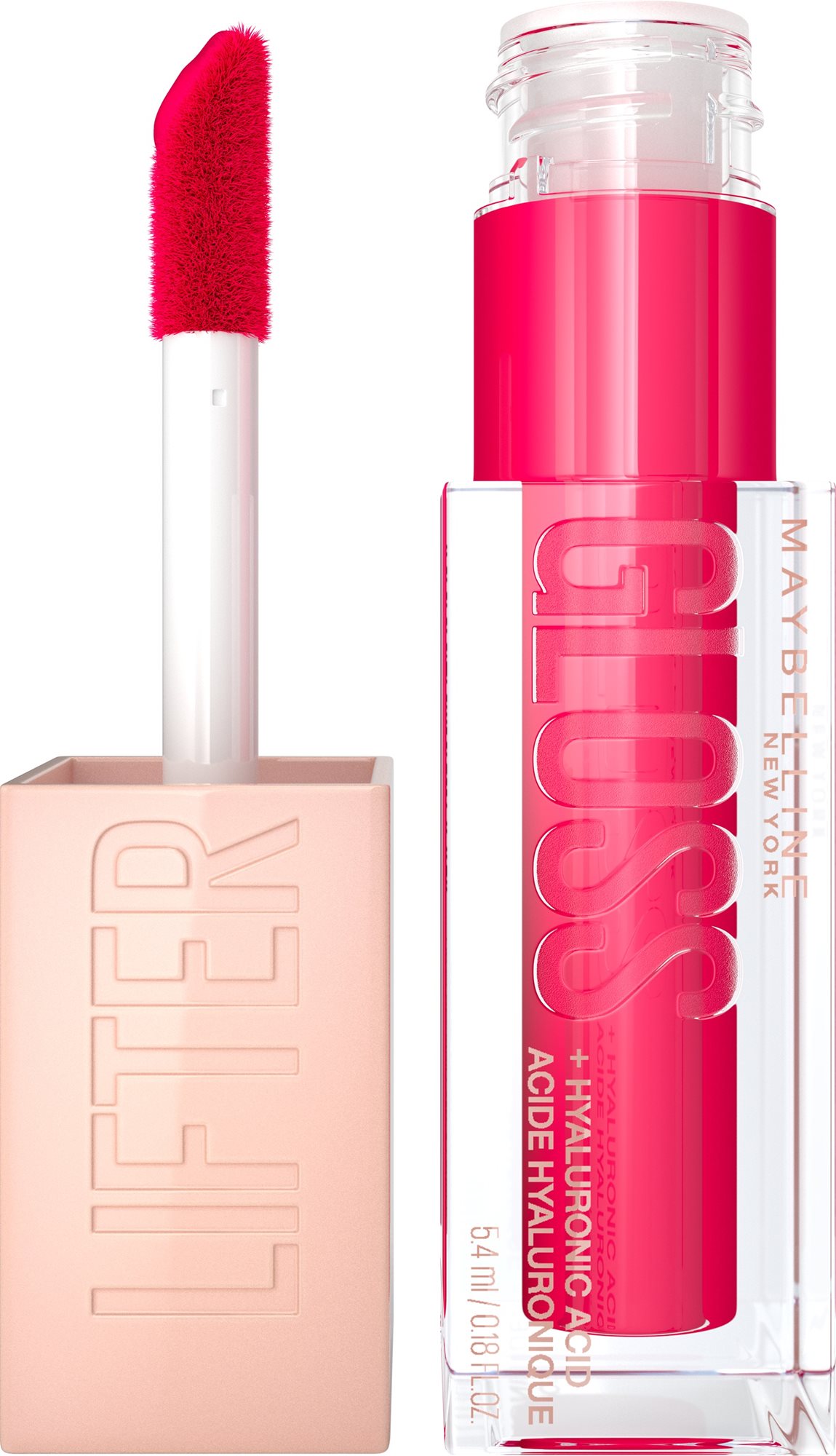 MAYBELLINE NEW YORK Lifter Gloss szájfény, 5,4 ml - 24 Bubblegum