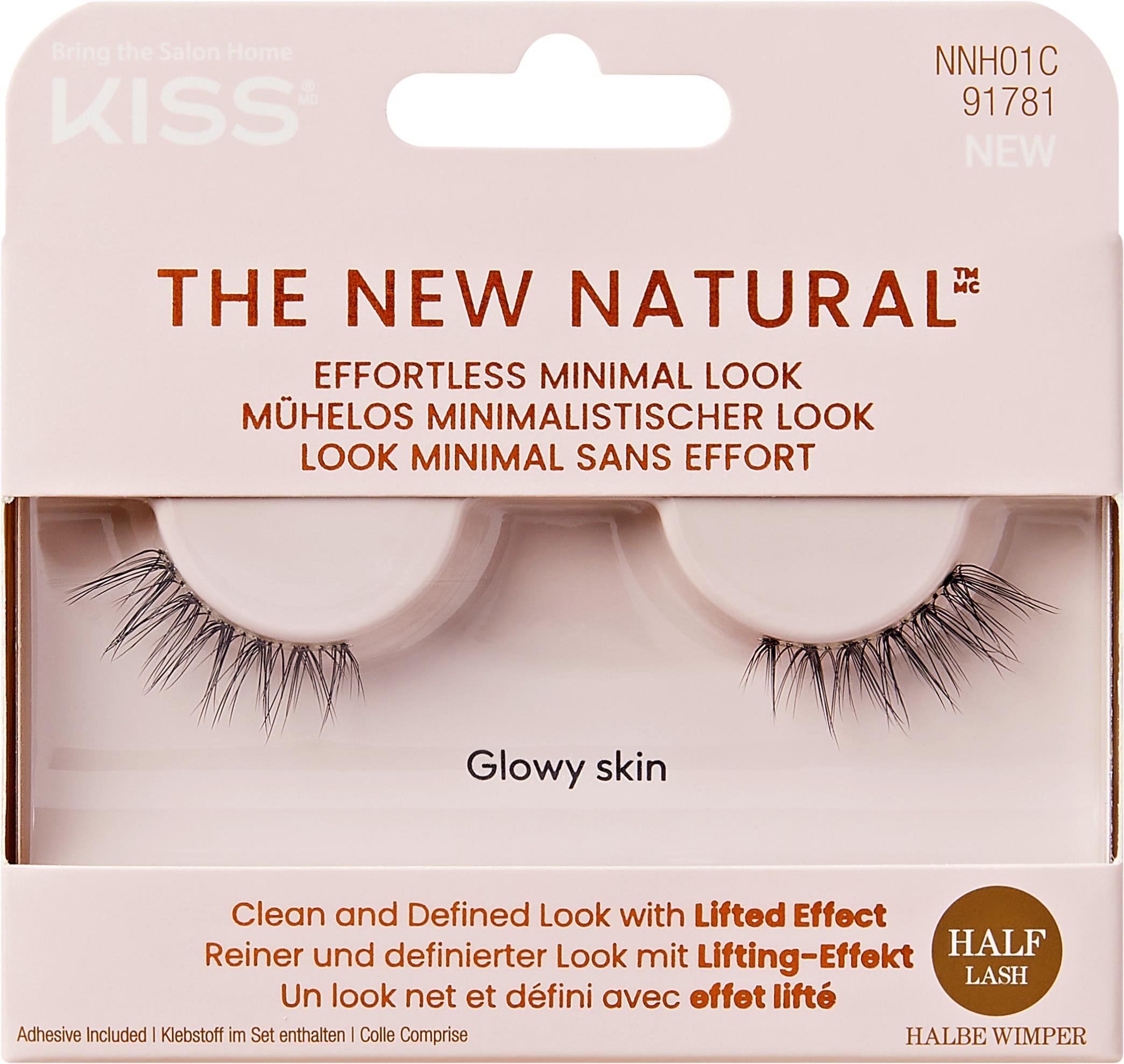 KISS THE NEW NATURAL HALF LASH 01