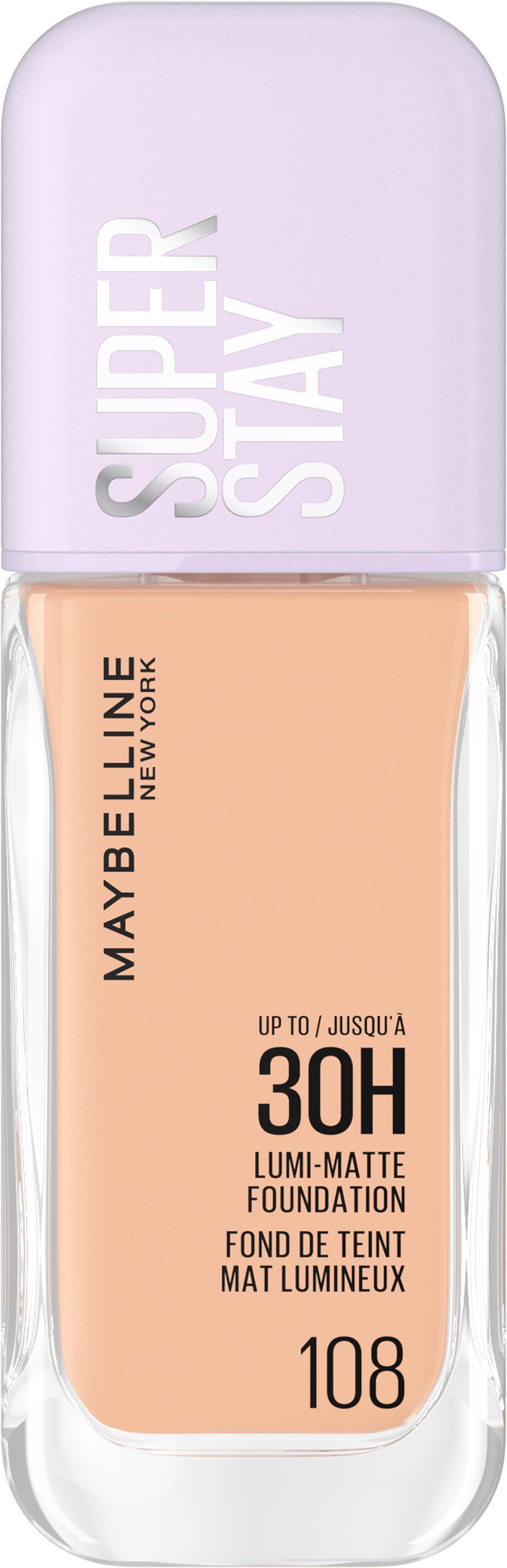 MAYBELLINE NEW YORK Super Stay Lumi Matte 108 alapozó, 35 ml